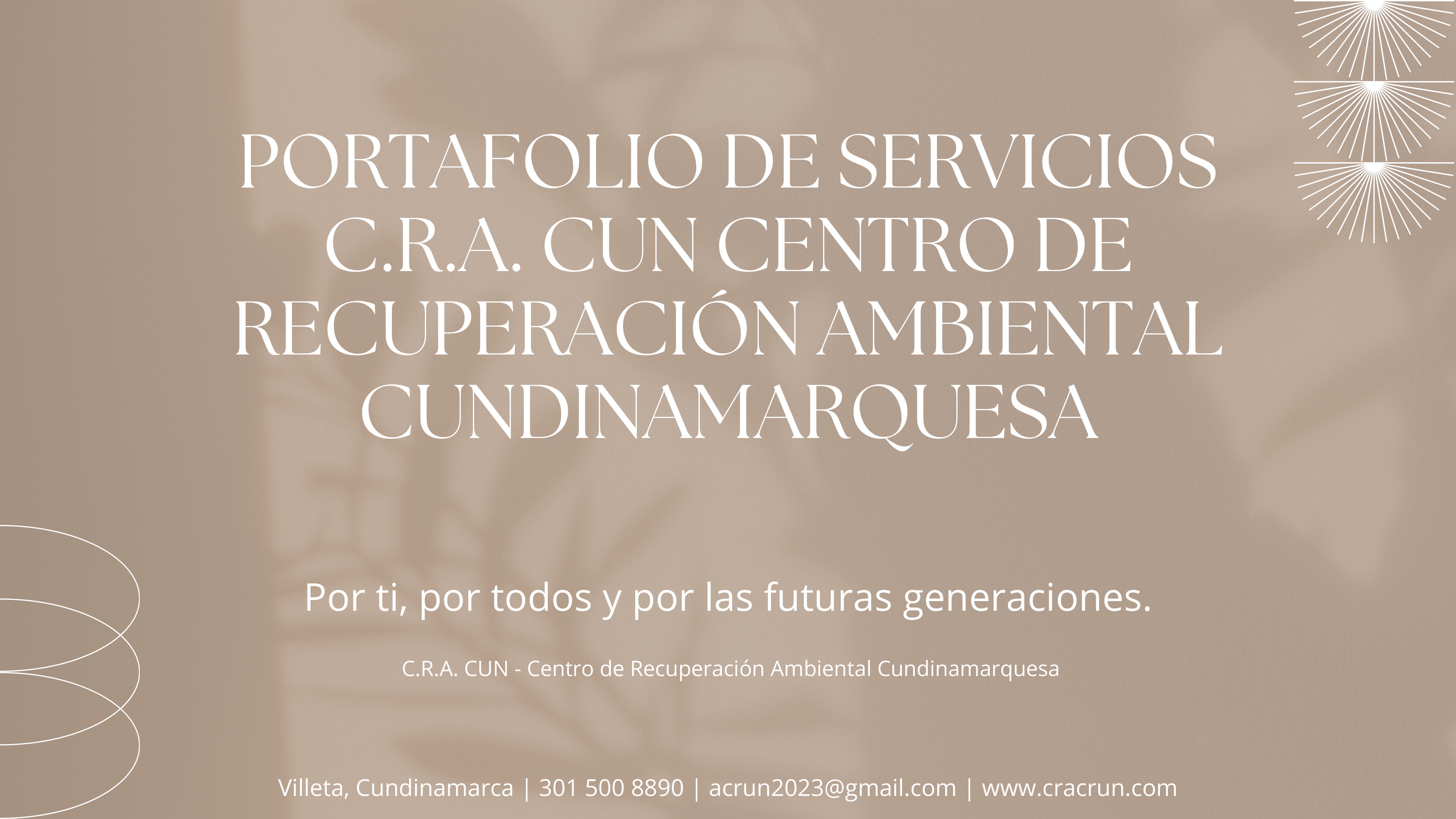 Portafolio C.R.A CUN - 1